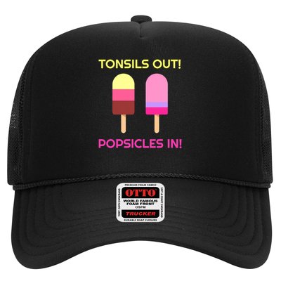 Tonsils Out Popsicles In Funny Tonsil Surgery Get Well Trucker Hat