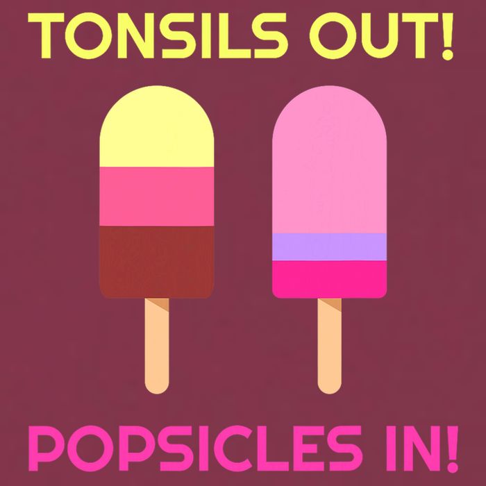 Tonsils Out Popsicles In Funny Tonsil Surgery Get Well 16oz Travel Tumbler
