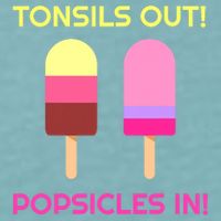 Tonsils Out Popsicles In Funny Tonsil Surgery Get Well Sueded Cloud Jersey T-Shirt