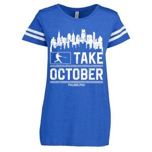 Take October Philadelphia Enza Ladies Jersey Football T-Shirt