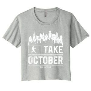 Take October Philadelphia Women's Crop Top Tee