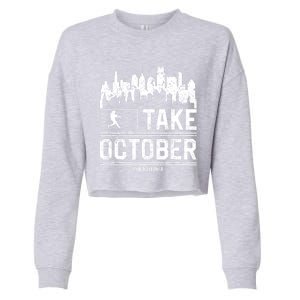 Take October Philadelphia Cropped Pullover Crew