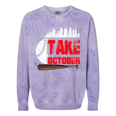 Take October Philadelphia Colorblast Crewneck Sweatshirt