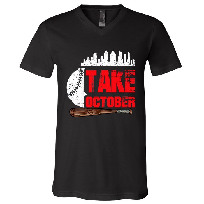 Take October Philadelphia V-Neck T-Shirt