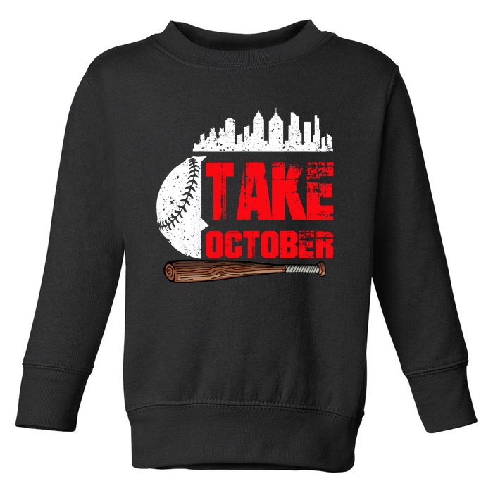 Take October Philadelphia Toddler Sweatshirt