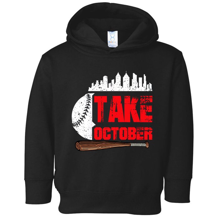 Take October Philadelphia Toddler Hoodie