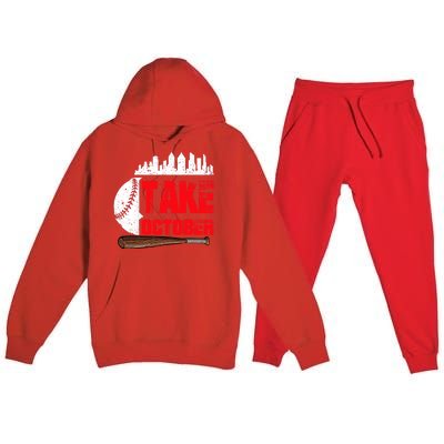 Take October Philadelphia Premium Hooded Sweatsuit Set