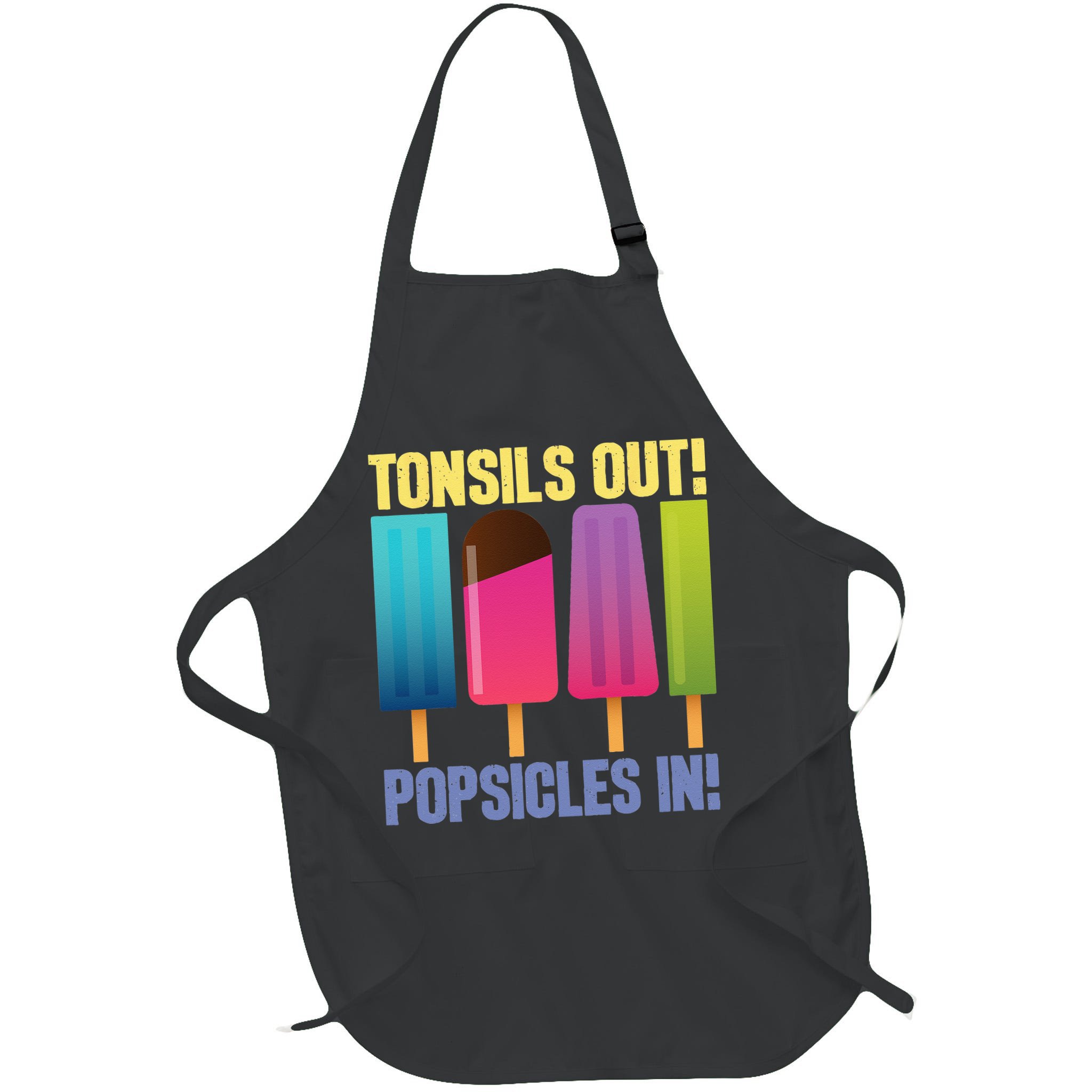 Tonsils Out Popsicles In Tonsillectomy Removal Surgery Apron
