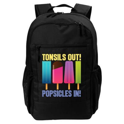 Tonsils Out Popsicles In Tonsillectomy Removal Surgery Backpack