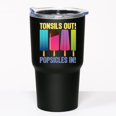 Tonsils Out Popsicles In Tonsillectomy Removal Surgery Tumbler
