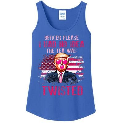 Trump Officer Please I Had No Idea The Tea Was Twisted Ladies Essential Tank