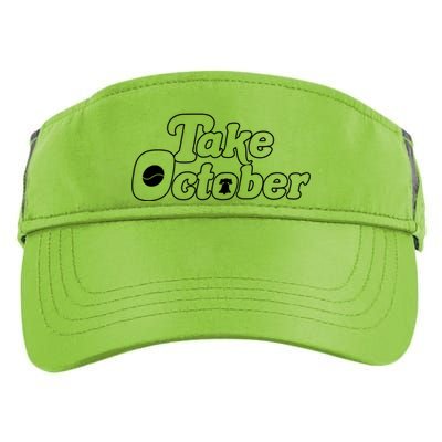 Take October Philadelphia Adult Drive Performance Visor