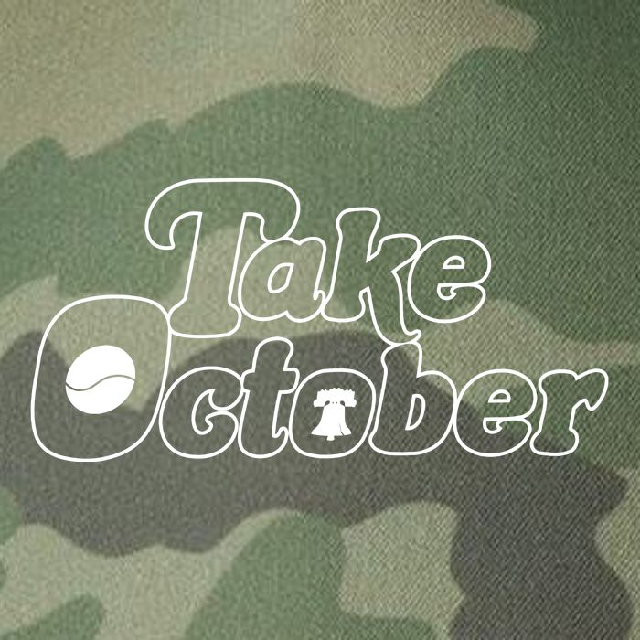 Take October Philadelphia Legacy Tie Dye Trucker Hat