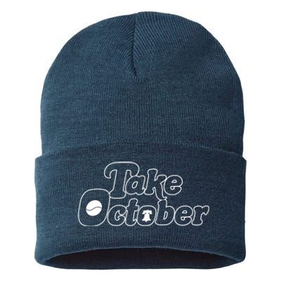 Take October Philadelphia Sustainable Knit Beanie