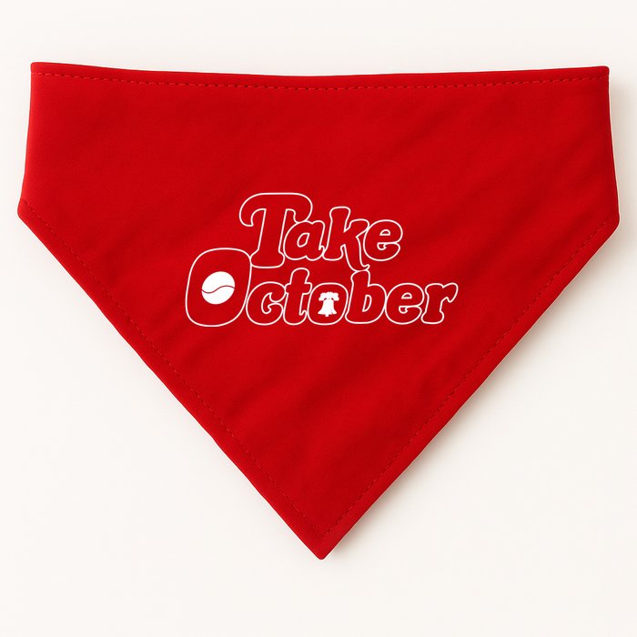 Take October Philadelphia USA-Made Doggie Bandana