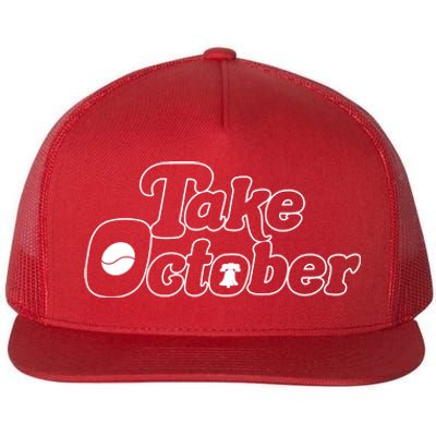 Take October Philadelphia Flat Bill Trucker Hat