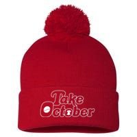 Take October Philadelphia Pom Pom 12in Knit Beanie