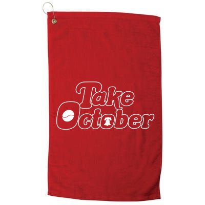 Take October Philadelphia Golf Towel