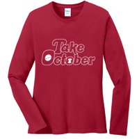 Take October Philadelphia Ladies Long Sleeve Shirt