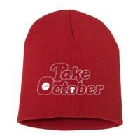 Take October Philadelphia Short Acrylic Beanie