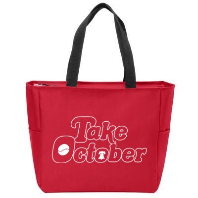 Take October Philadelphia Zip Tote Bag