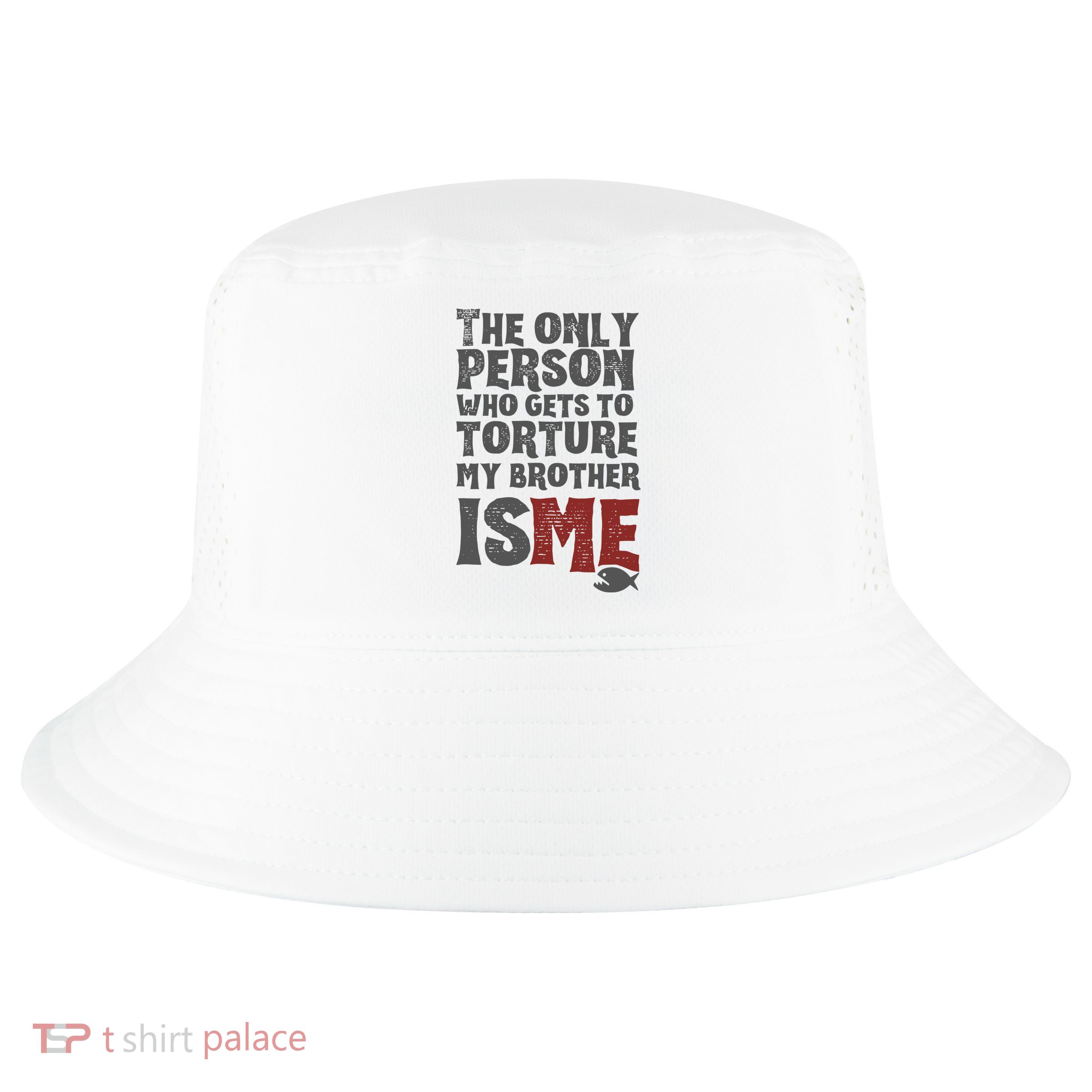 The Only Person Who Gets To Torture My Brother Is Me Wednesday Quote Cool Comfort Performance Bucket Hat