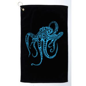 Tribal Octopus Polynesian Tribal Octopus Platinum Collection Golf Towel