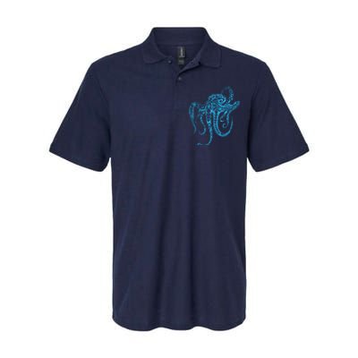 Tribal Octopus Polynesian Tribal Octopus Softstyle Adult Sport Polo