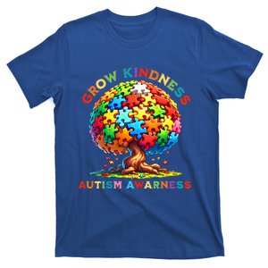 Tree Of Puzzle Autism Awareness Month Support Great Gift T-Shirt