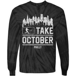 Take October Philadelphia Tie-Dye Long Sleeve Shirt