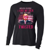 Trump Officer Please I Had No Idea The Tea Was Twisted Cooling Performance Long Sleeve Crew