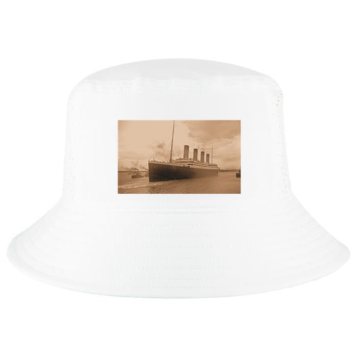 Titanic Original Photo Sepia 1912 Cool Comfort Performance Bucket Hat