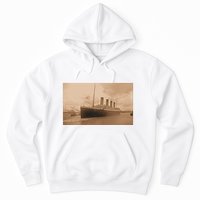 Titanic Original Photo Sepia 1912 Hoodie