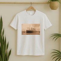 Titanic Original Photo Sepia 1912 T-Shirt