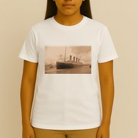 Titanic Original Photo Sepia 1912 T-Shirt