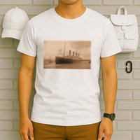 Titanic Original Photo Sepia 1912 T-Shirt