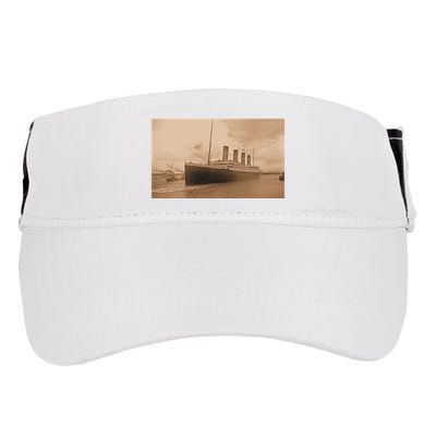 Titanic Original Photo Sepia 1912 Adult Drive Performance Visor