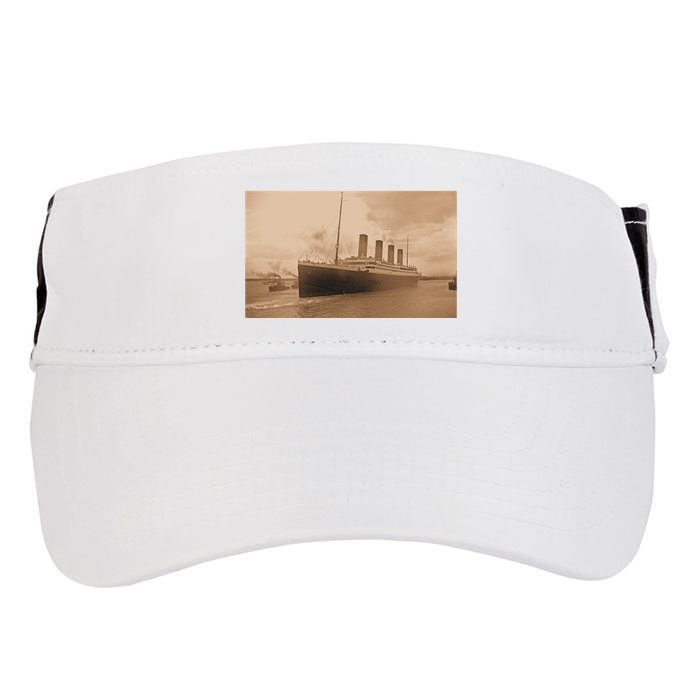 Titanic Original Photo Sepia 1912 Adult Drive Performance Visor