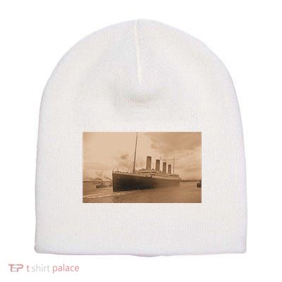 Titanic Original Photo Sepia 1912 Short Acrylic Beanie