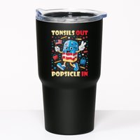 Tonsils Out Popsicles In Patriotic Usa Flag 4th Of July Tumbler