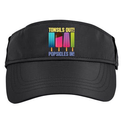 Tonsils Out Popsicles In Tonsillectomy Removal Surgery Adult Drive Performance Visor