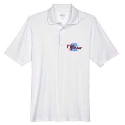 Take October Philadelphia Baseball Men's Origin Performance Pique Polo