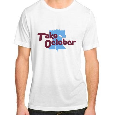 Take October Philadelphia Baseball Adult ChromaSoft Performance T-Shirt