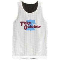 Take October Philadelphia Baseball Mesh Reversible Basketball Jersey Tank