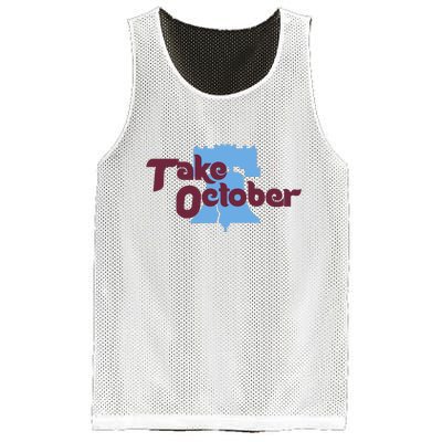 Take October Philadelphia Baseball Mesh Reversible Basketball Jersey Tank