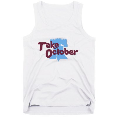 Take October Philadelphia Baseball Tank Top