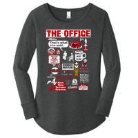 The Office Quote Women's Perfect Tri Tunic Long Sleeve Shirt