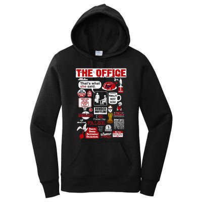 The Office Quote Women's Pullover Hoodie