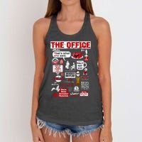 The Office Quote Women's Knotted Racerback Tank