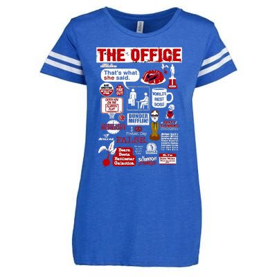 The Office Quote Enza Ladies Jersey Football T-Shirt